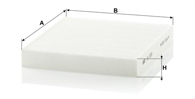 MANN-FILTER CU 2351 EAN: 4011558308308.