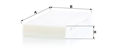 MANN-FILTER CU 23 005-2 EAN: 4011558040260.