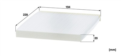 MANN-FILTER CU 24 013 EAN: 4011558047986.