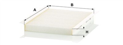 MANN-FILTER CU 2532 EAN: 4011558545604.
