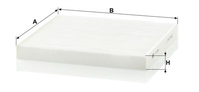 MANN-FILTER CU 2544 EAN: 4011558323202.