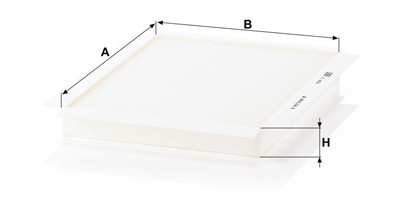 MANN-FILTER CU 2622 EAN: 4011558540807.