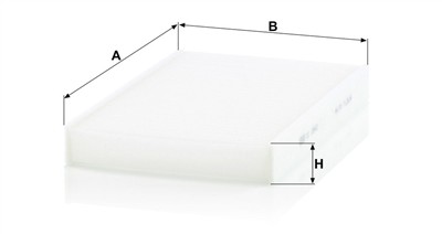 MANN-FILTER CU 2940 EAN: 4011558306304.