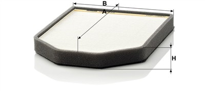 MANN-FILTER CU 2949-2 EAN: 4011558322908.
