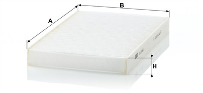 MANN-FILTER CU 2952 EAN: 4011558542504.