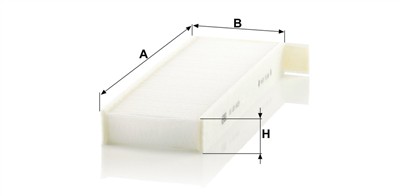 MANN-FILTER CU 29 003-2 EAN: 4011558042424.