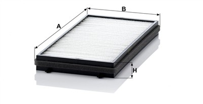 MANN-FILTER CU 3124-2 EAN: 4011558317300.