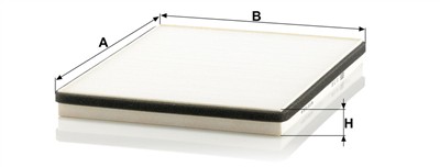 MANN-FILTER CU 3132 EAN: 4011558310400.