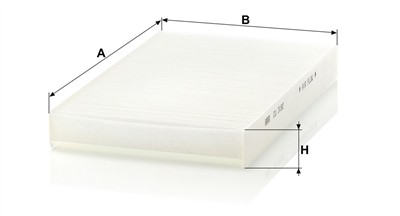 MANN-FILTER CU 3192 EAN: 4011558245702.
