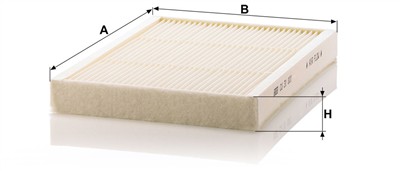 MANN-FILTER CU 31 001 EAN: 4011558033071.