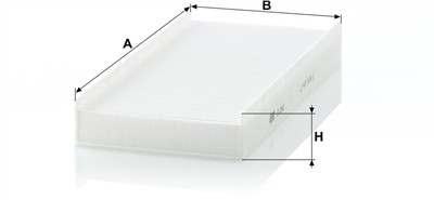 MANN-FILTER CU 3240 EAN: 4011558002060.