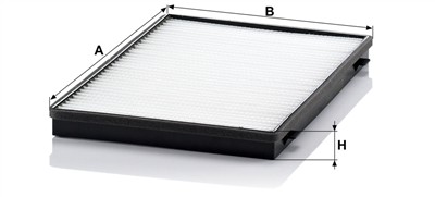 MANN-FILTER CU 3943 EAN: 4011558309909.