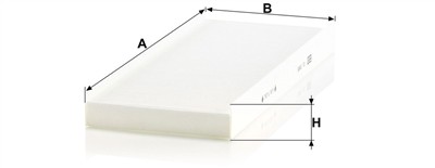 MANN-FILTER CU 3955 EAN: 4011558304003.