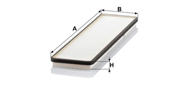 MANN-FILTER CU 42 001 EAN: 4011558012038.