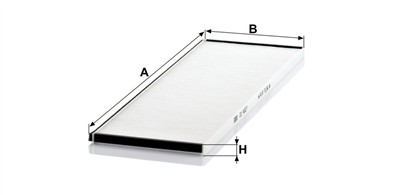 MANN-FILTER CU 4627 EAN: 4011558309503.