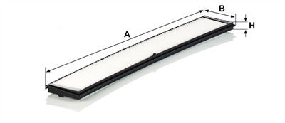 MANN-FILTER CU 6724 EAN: 4011558307301.