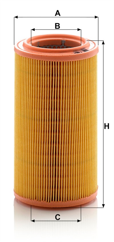 MANN-FILTER C 1286/1 EAN: 4011558194109.