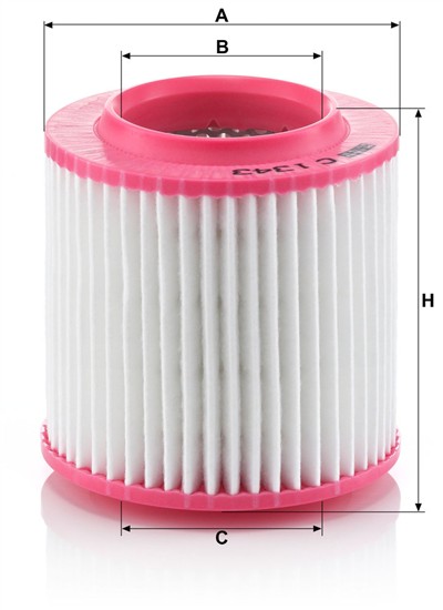 MANN-FILTER C 1343 EAN: 4011558225506.