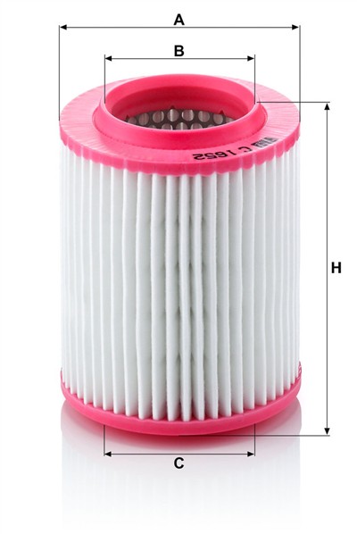 MANN-FILTER C 1652 EAN: 4011558211202.