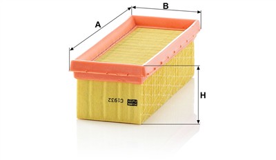 MANN-FILTER C 1932 EAN: 4011558215002.