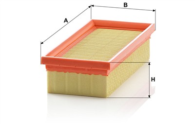 MANN-FILTER C 2039 EAN: 4011558109707.