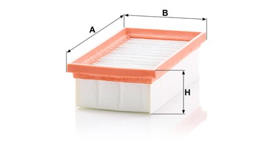 MANN-FILTER C 2325 EAN: 4011558002428.