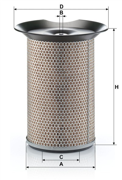 MANN-FILTER C 23 502 EAN: 4011558163303.