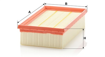MANN-FILTER C 2485/2 EAN: 4011558388508.