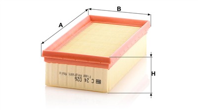 MANN-FILTER C 24 026 EAN: 4011558038885.