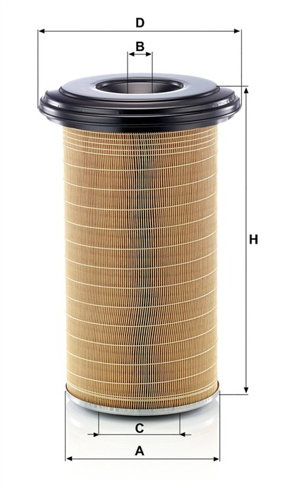 MANN-FILTER C 24 650/7 EAN: 4011558062125.