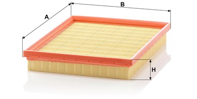 MANN-FILTER C 2569 EAN: 4011558184803.