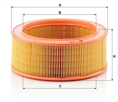 MANN-FILTER C 2582 EAN: 4011558114008.