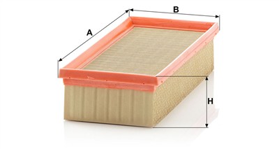 MANN-FILTER C 2584 EAN: 4011558361907.
