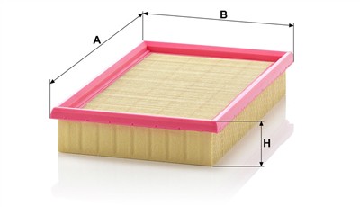 MANN-FILTER C 2668 EAN: 4011558114800.