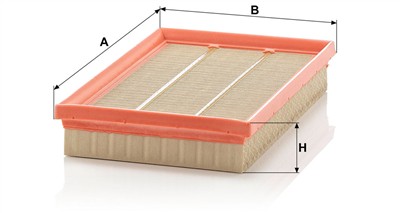 MANN-FILTER C 2683 EAN: 4011558385002.