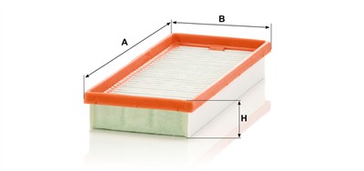 MANN-FILTER C 2716/1 EAN: 4011558811693.