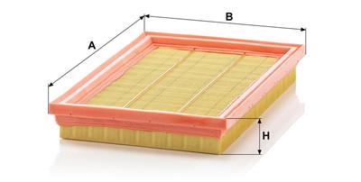 MANN-FILTER C 2748 EAN: 4011558217808.