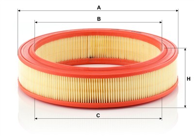 MANN-FILTER C 2749 EAN: 4011558115708.