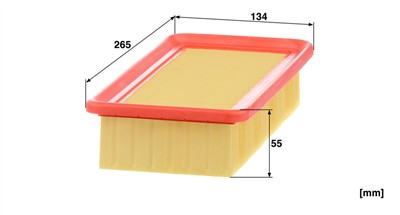MANN-FILTER C 2775 EAN: 4011558023935.