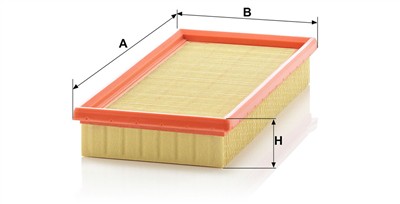 MANN-FILTER C 2860 EAN: 4011558116606.