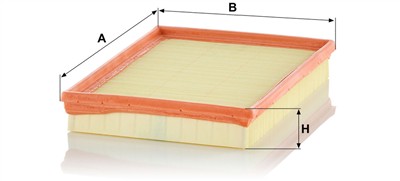 MANN-FILTER C 2880 EAN: 4011558383503.