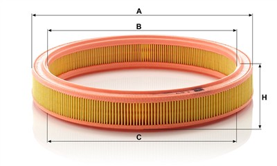 MANN-FILTER C 3034 EAN: 4011558118808.