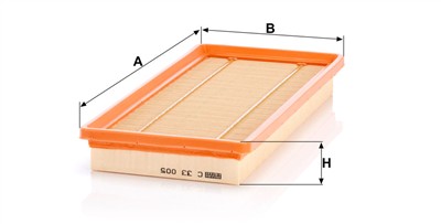 MANN-FILTER C 33 005 EAN: 4011558033941.