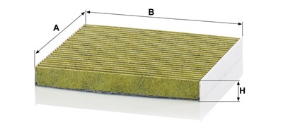 MANN-FILTER FP 2043 EAN: 4011558087296.