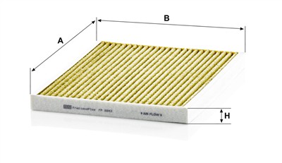 MANN-FILTER FP 2243 EAN: 4011558063023.