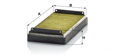 MANN-FILTER FP 2745-2 EAN: 4011558066802.
