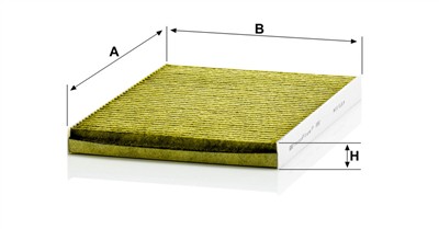 MANN-FILTER FP 2882 EAN: 4011558065515.