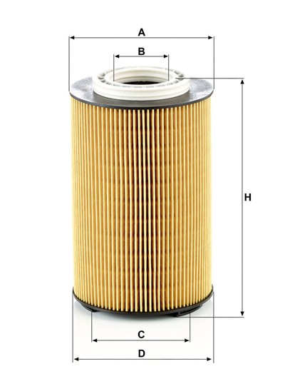 MANN-FILTER HU 1291/1 Z EAN: 4011558058371.