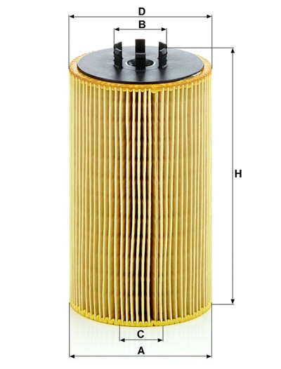 MANN-FILTER HU 13 125/3 x EAN: 4011558801625.