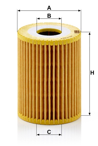 MANN-FILTER HU 719/3 x EAN: 4011558327101.